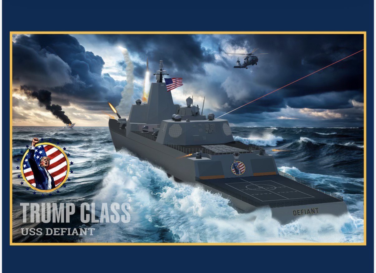 Trump zbulon planet për të ndërtuar anije të reja luftarake me emrin e tij